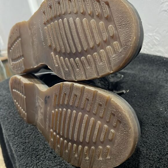 🔥 Dr. Martens Doc Martens Vintage 8-Eye Boots Mens Sz 9-9.5 Made in England -EU - Picture 11 of 13